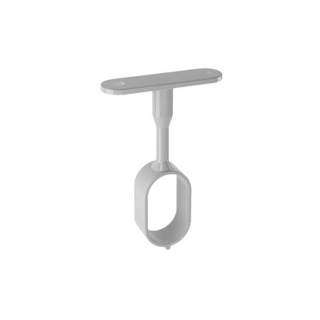 Elips Крепление к полке для овальной штанги  30х16, серебро матовое, AA0035.VP000.SLMPC.CD