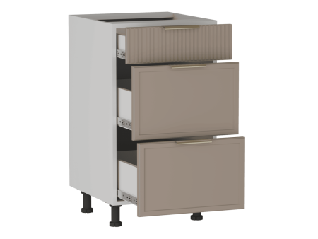 Стол с ящиками СЯ-45 (140/284), Берта (450*528*820) Мокко, 25122