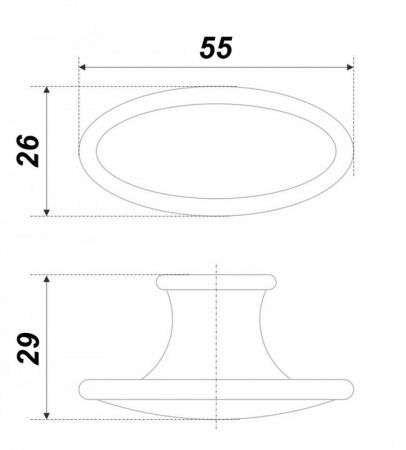 Ручка, RC109CP.4/W