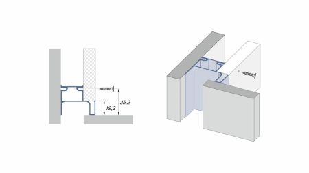Мебельная ручка GOLA BALANCE RP054BL.1/000/2900, RP054BL.1/000/2900