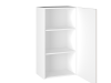 Шкаф 960 ШГ-50, Виста (500*316*960) Экокожа Белый, 26256