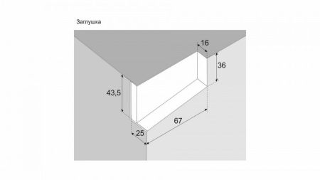 Навес для шкафа , CH07/GRPH