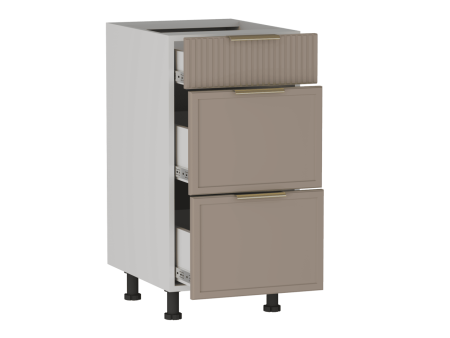 Стол с ящиками СЯ-40 (140/284), Берта (400*528*820) Мокко, 25121