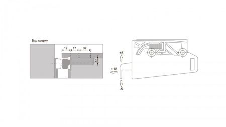Навес для шкафа, CH01