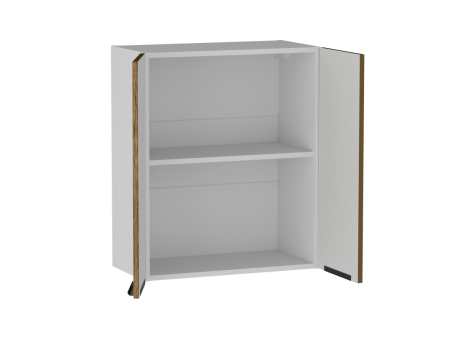 Шкаф  ШГ-60 2-х дверный, Ватель (600*316*720) Дуб рейка шоколад, 23346