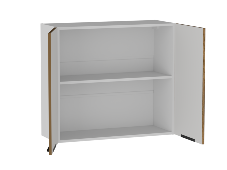 Шкаф  ШГ-80, Ватель (800*316*720) Дуб рейка шоколад, 23348