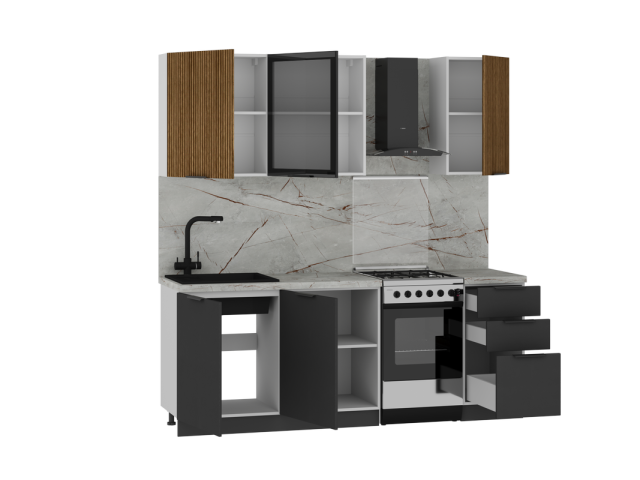 Кухня "Ватель" (возможный вариант комплектации 2)