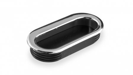  Ручка раковина R 004 000 Me/черный, R 004 000ИМП