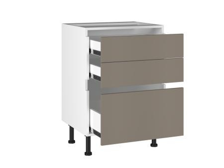 Стол с ящиками СЯ-60, Виста (600*523*870) Мокко, 25419