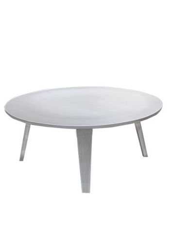 Журнальный стол Бербери белый Ясень