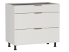Стол с ящиками СЯ-90 (140/284), Берта (900*528*820) Экокожа Белый, 25326