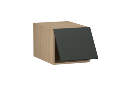 Шкаф АГ-40, Женева (400*586*360) Дуб Палермо/Зеленый матовый, 21925