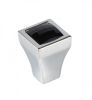 Мебельная ручка CRYSTAL, RC425CP/CrBl.4