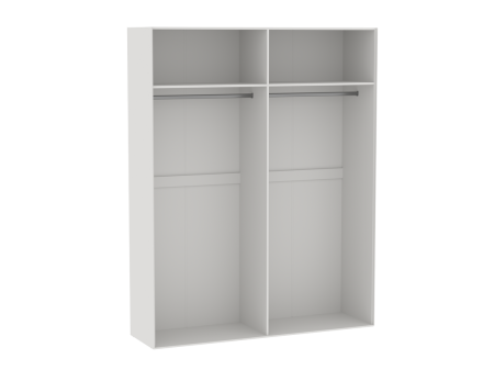 Шкаф 4-дверный с комбинированными дверями 2, Аврора (1812*522*2304) Дуб Мария/Кашемир