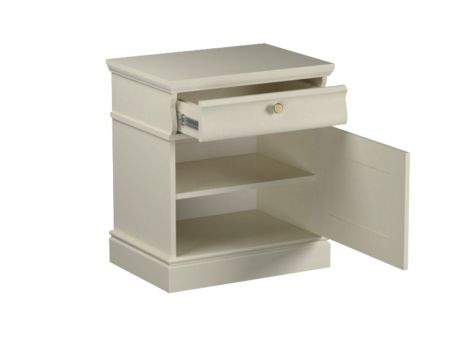 Тумба прикроватная, Сиена (550*405*625) Береза бежевая, 12313