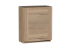 Шкаф ШГ-60, Сити (600*320*720) Дуб Галифакс натуральный, 20820