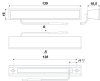 Мебельная ручка , RS306CP/WWL.4/128
