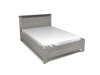 Кровать 1200 с подъемным механизмом, Денвер (1268*2077*860), Риббек Серый