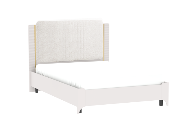 Кровать 1400 NEW с подъемным механизмом, Сиде Белый