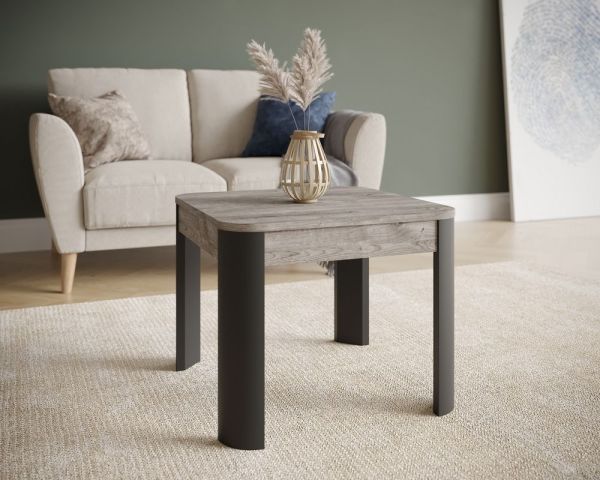 Квадрат-рибек серый-черный