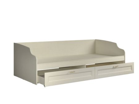 Кровать с ящиками, Сиена (2042*952*630) Береза бежевая, 12323