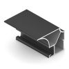 Профиль верт. Flat, Черный матовый, AS0533.VP540.BKSPC.CJ