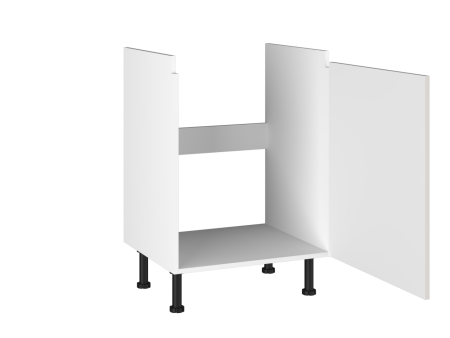 Стол под мойку СМ-60, Виста (600*520*870) Экокожа Белый, 26210