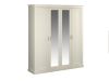 Шкаф 4-х дверный, Сиена (2024*548*2300) Береза бежевая, 12315