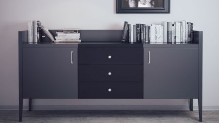 Мебельная ручка ELL, RC333CP.4