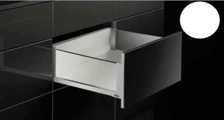 Выдвижной ящик со стеклянными стенками Titus Tekform slimline DW145 450 мм, стекло, белый арт. 655-7W45-152-00, 655-7W45-152-00