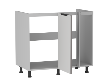 Стол под мойку угловой СМУ-100, Ватель (900*554*820) Экокожа Мокко, 23713