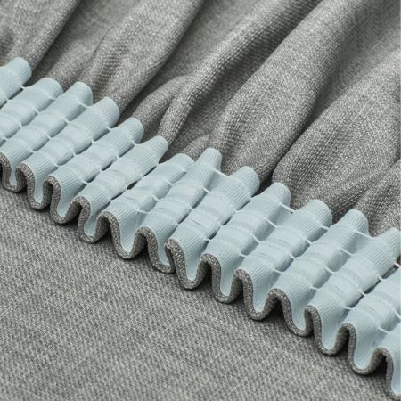 Комплект штор  "Бохо" (2х150х270см), рогожка/лён (150*270) Серо-коричневый, 00-00006000/1