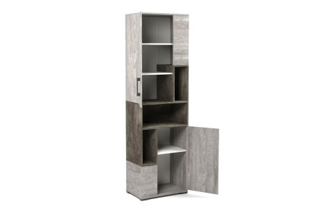 Пенал Д-10 открытый, Денвер (600*380*2020) Риббек серый, 31313