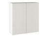 Шкаф 960 ШГ-90, Виста (900*316*960) Экокожа Белый, 26260