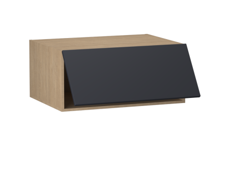 Шкаф АГ-80, Женева (800*586*360) Дуб Палермо/Синий матовый, 22530