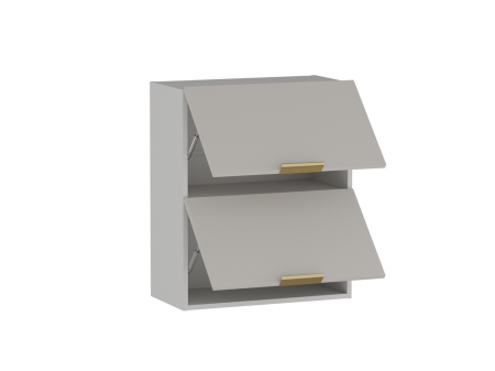 Шкаф  ШГ-60Г, Монза (600*316*720) Экокожа Бежевый, 23156