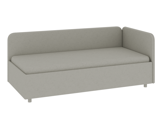 Кровать правая  с матрасом