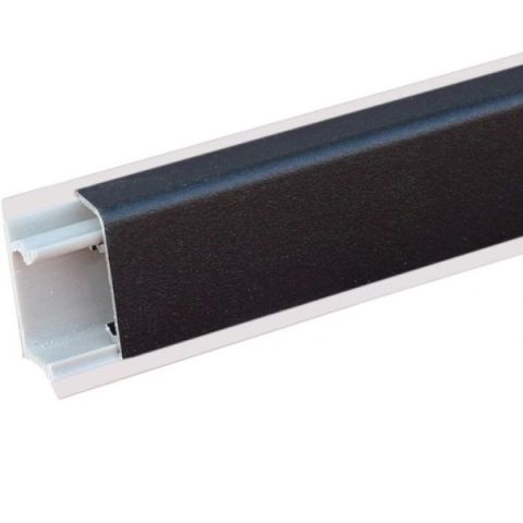 прямоугольный плинтус черный-1