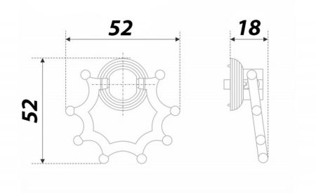 Ручка, RC116AB.21