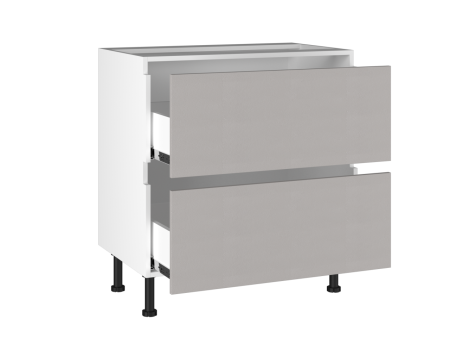 Стол с ящиками СЯ-(2)-80, Виста (800*523*870) Экокожа Бежевый, 26415