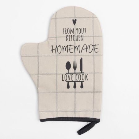Варежка-прихватка "Kitchen"  (20*28) Бежевый, 5240034
