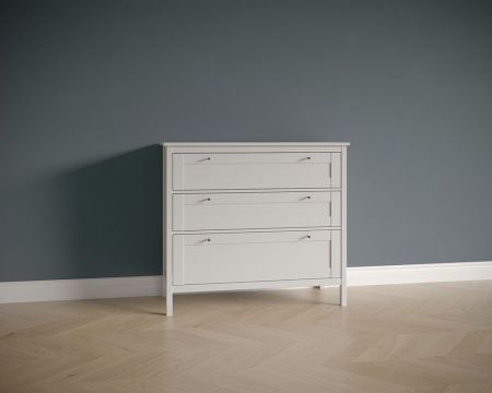 Комод малый, Фрея (1080*454*960) Белый, 12503