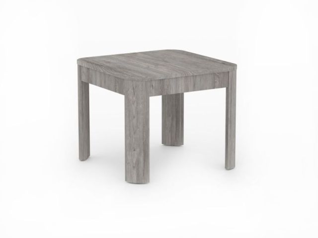 стол журн Квадро риббек серый