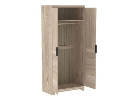 Шкаф для одежды 2-х дверный, Юта (921*519*2100) Дуб Мария, 31709