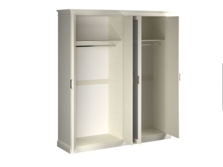 Шкаф 4-х дверный, Сиена (2024*548*2300) Береза бежевая, 12315