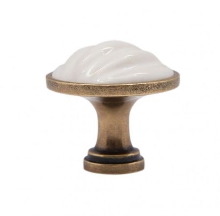 Мебельная ручка TIFFANY, RC121AB.4/W