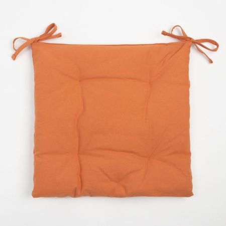Подушка  д/стула Этель Kitchen  (42*42) Оранжевый, 7866021