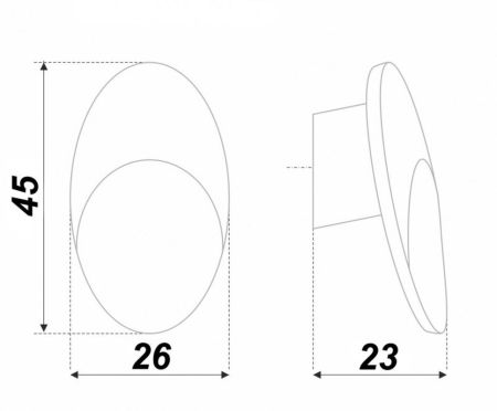 Мебельная ручка MARK, RC303BL.4