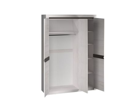 Шкаф 3-х дверный 2200 Prime, Гарда (1520*520*2200) Дуб Винтерберг, 12409