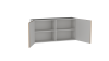 Шкаф ШГ-120, Смарт (1200*316*600) Серый, 22606